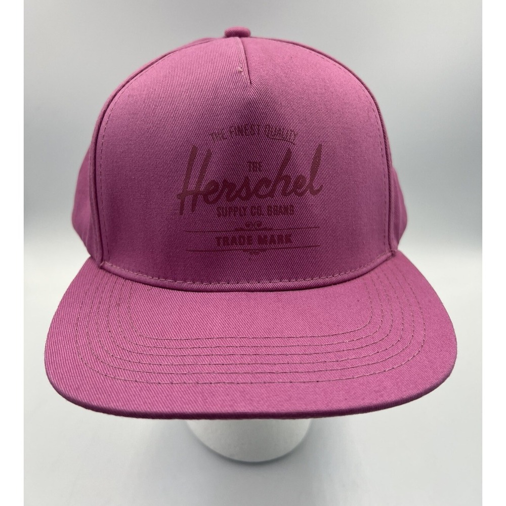 Herschel Original Adjustable Snapback Hat Cap Pink Youth Boys Cap